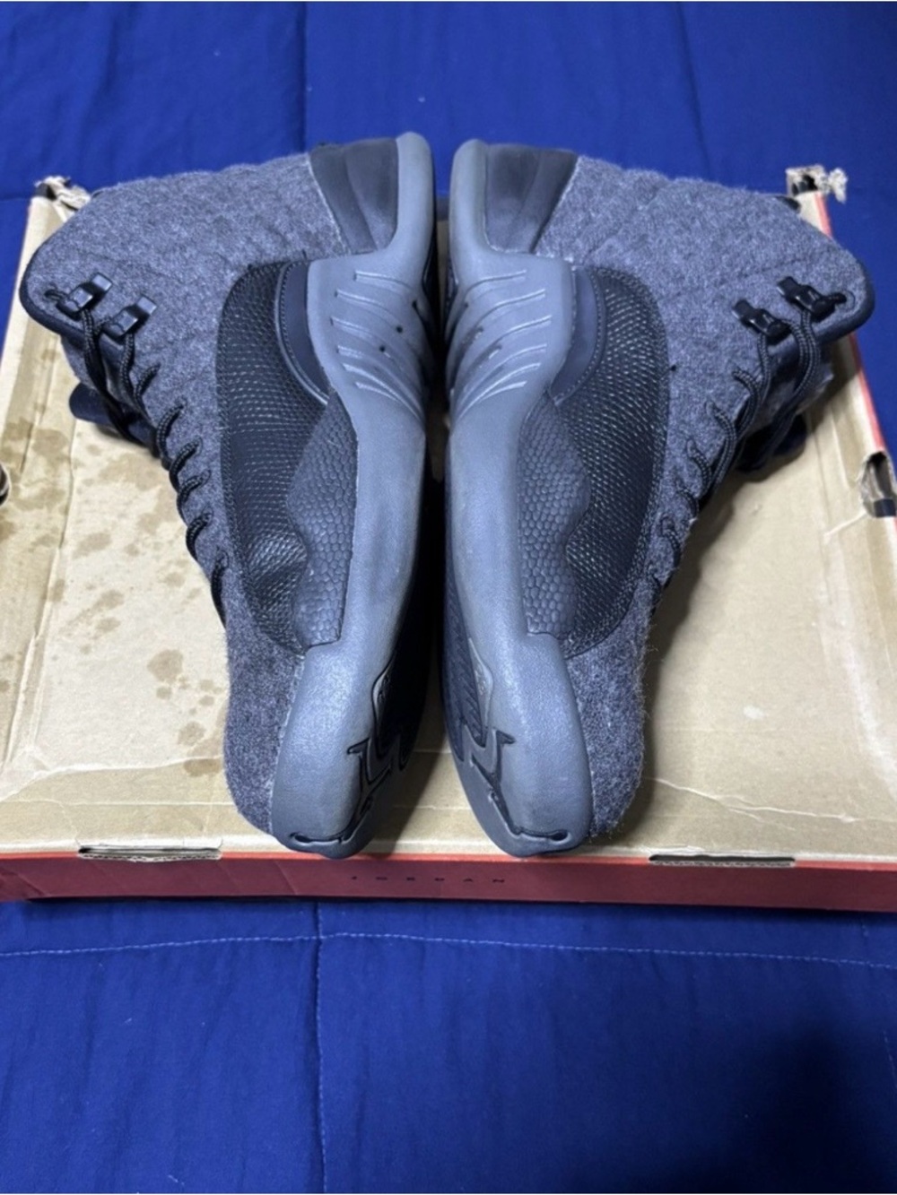 Air Jordan 12 Retro Wool Size 10.5 - Picture 3 of 8
